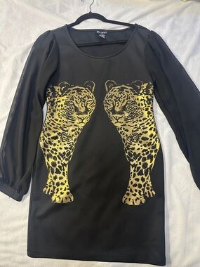 Miss Chievous Black Garment with Velvet Trim